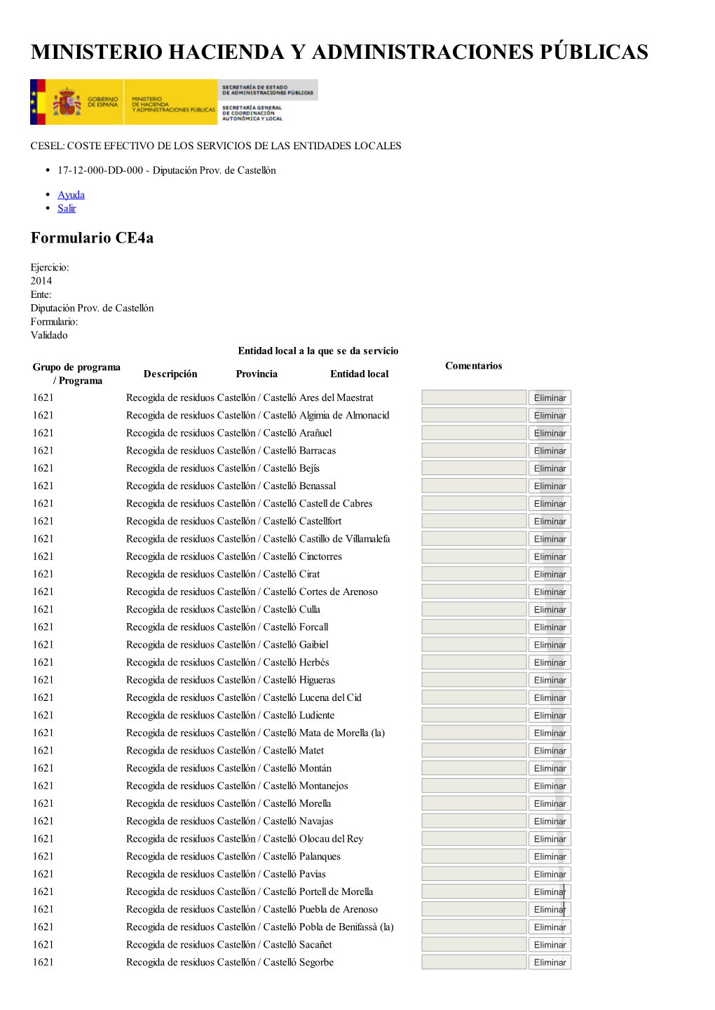 Ministerio Hacienda Y Administraciones Públicas