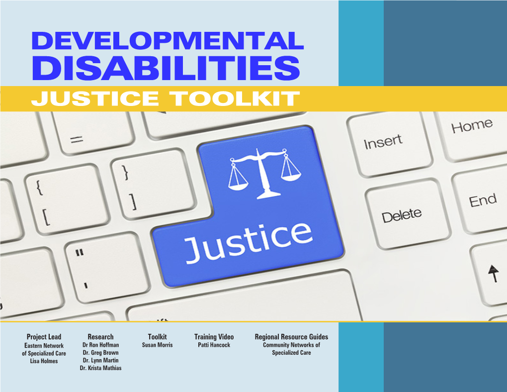 Developmental Disabilities Justice Toolkit