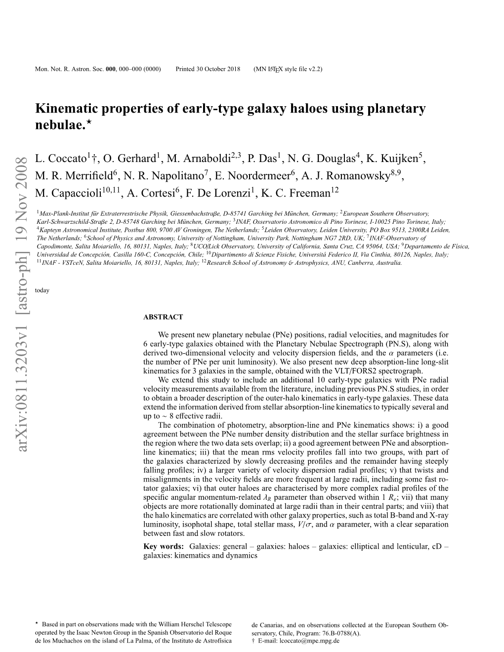 Kinematic Properties of Early-Type Galaxy Haloes Using Planetary