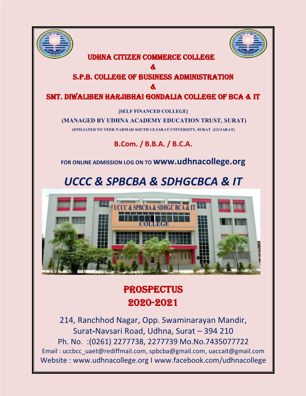 Uccc & Spbcba & Sdhgcbca & It