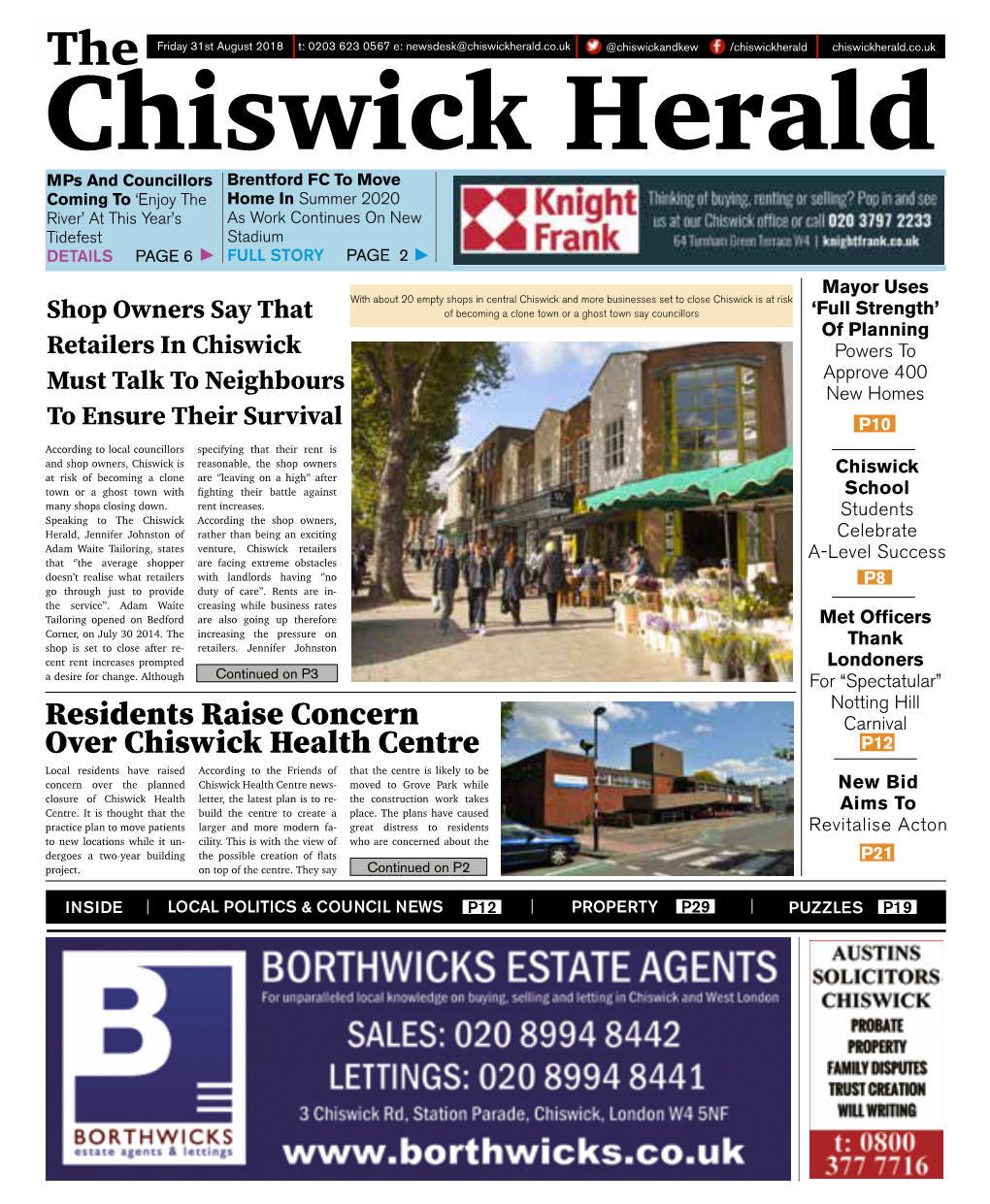 Residents Raise Concern Over Chiswick Health Centre