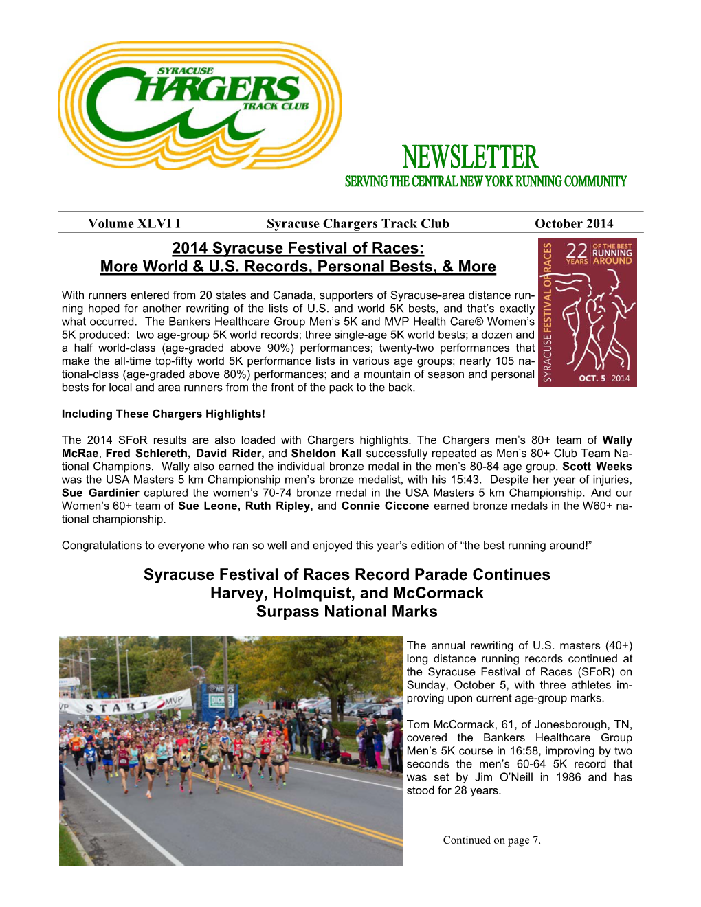Syr Charger Newsletter-Oct 2014.Pub