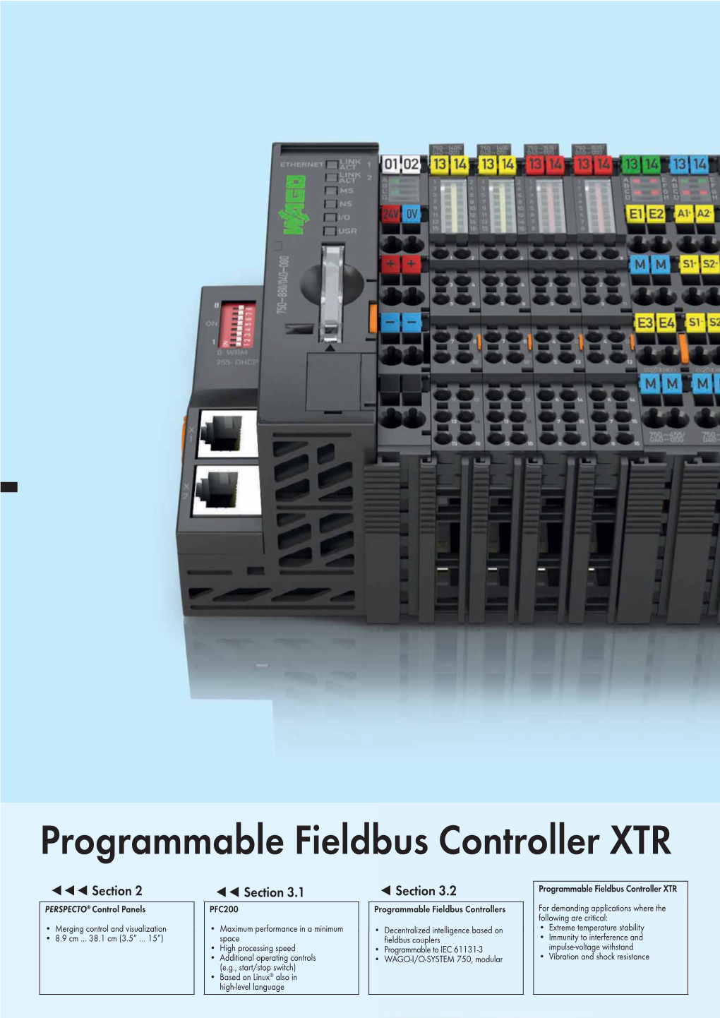 Programmable Fieldbus Controller XTR