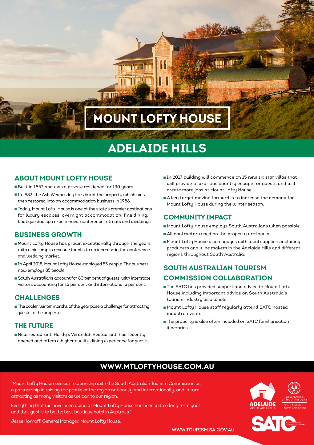 Mount Lofty House