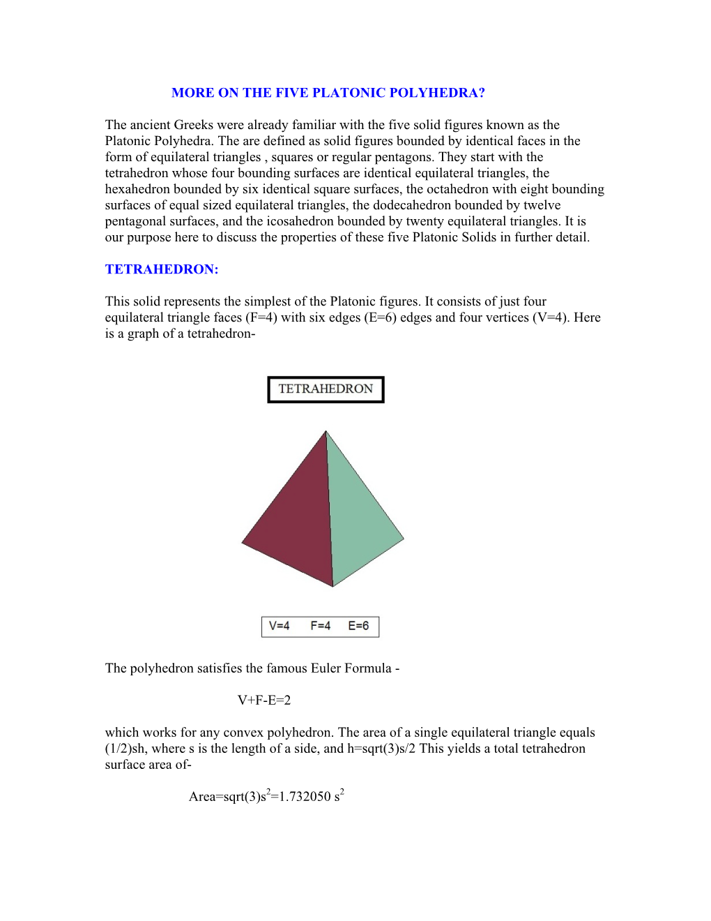 More-Platonic-Solids