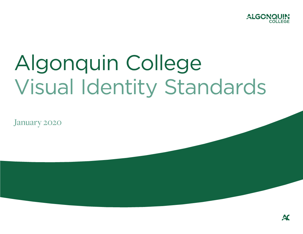 Algonquin College Visual Identity Standards