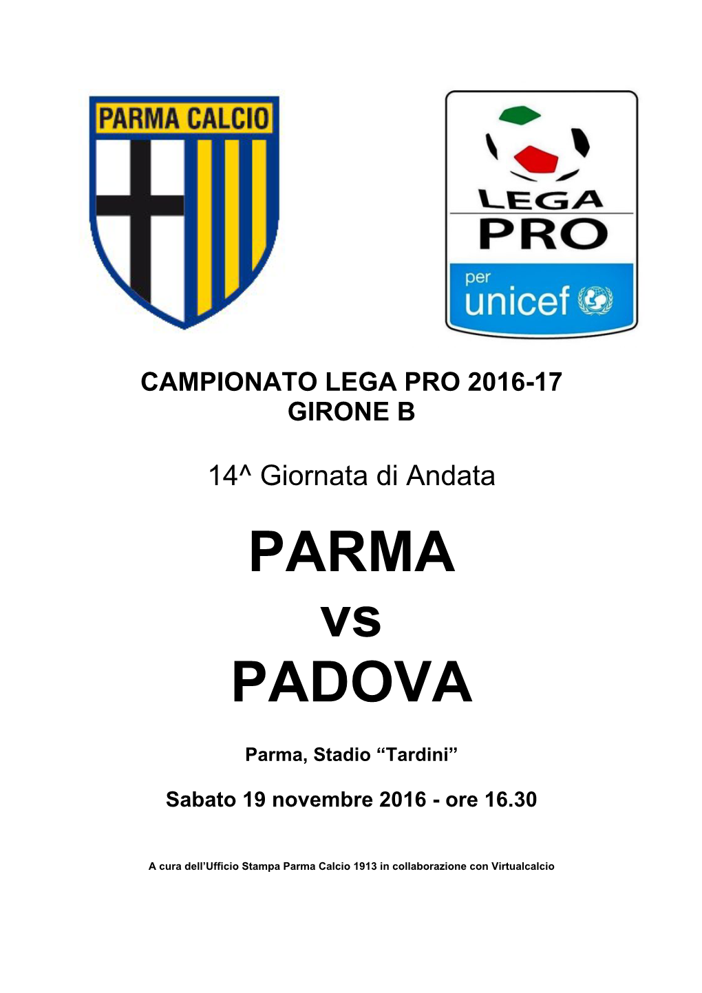 PARMA Vs PADOVA