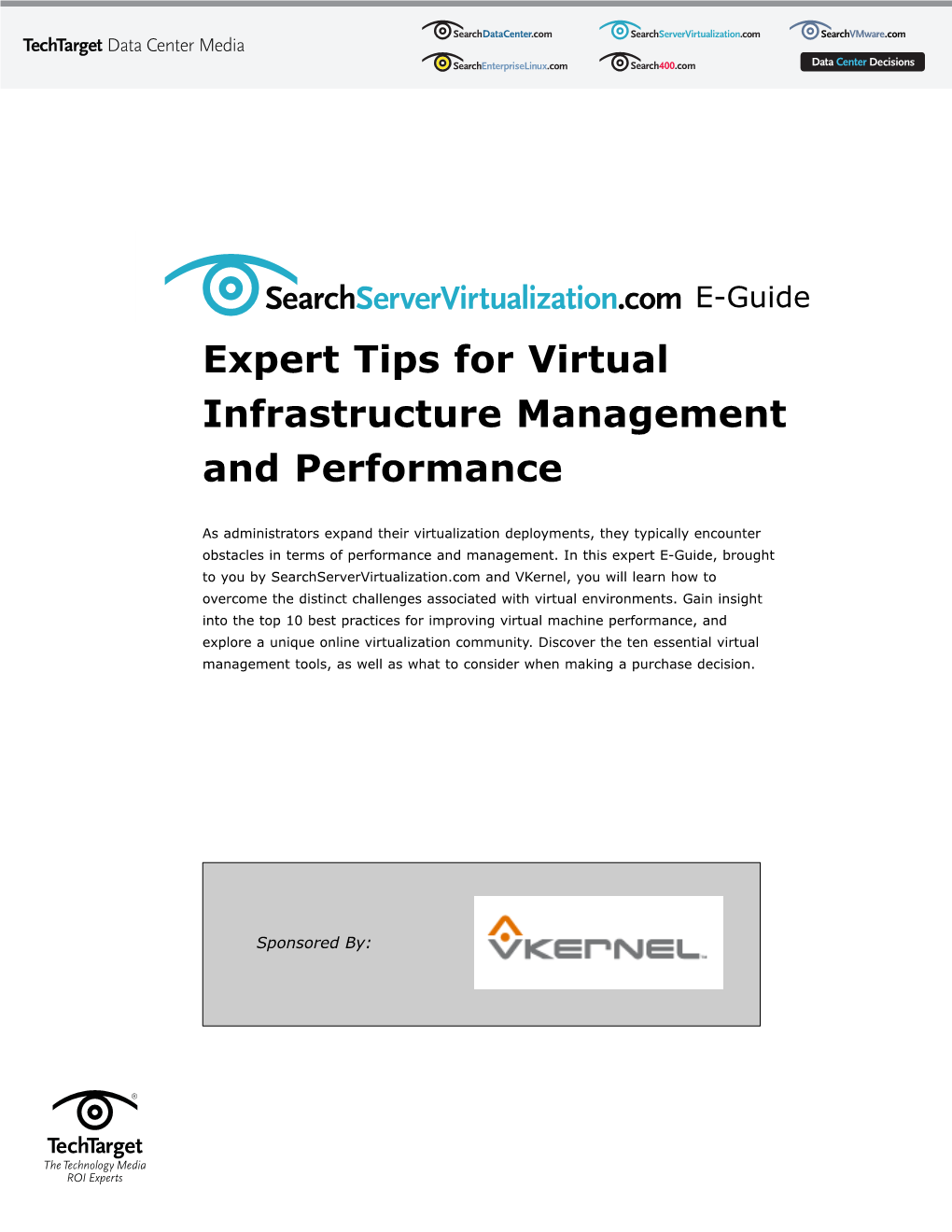 Expert Tips for Virtual Infrastructure Management and Performance