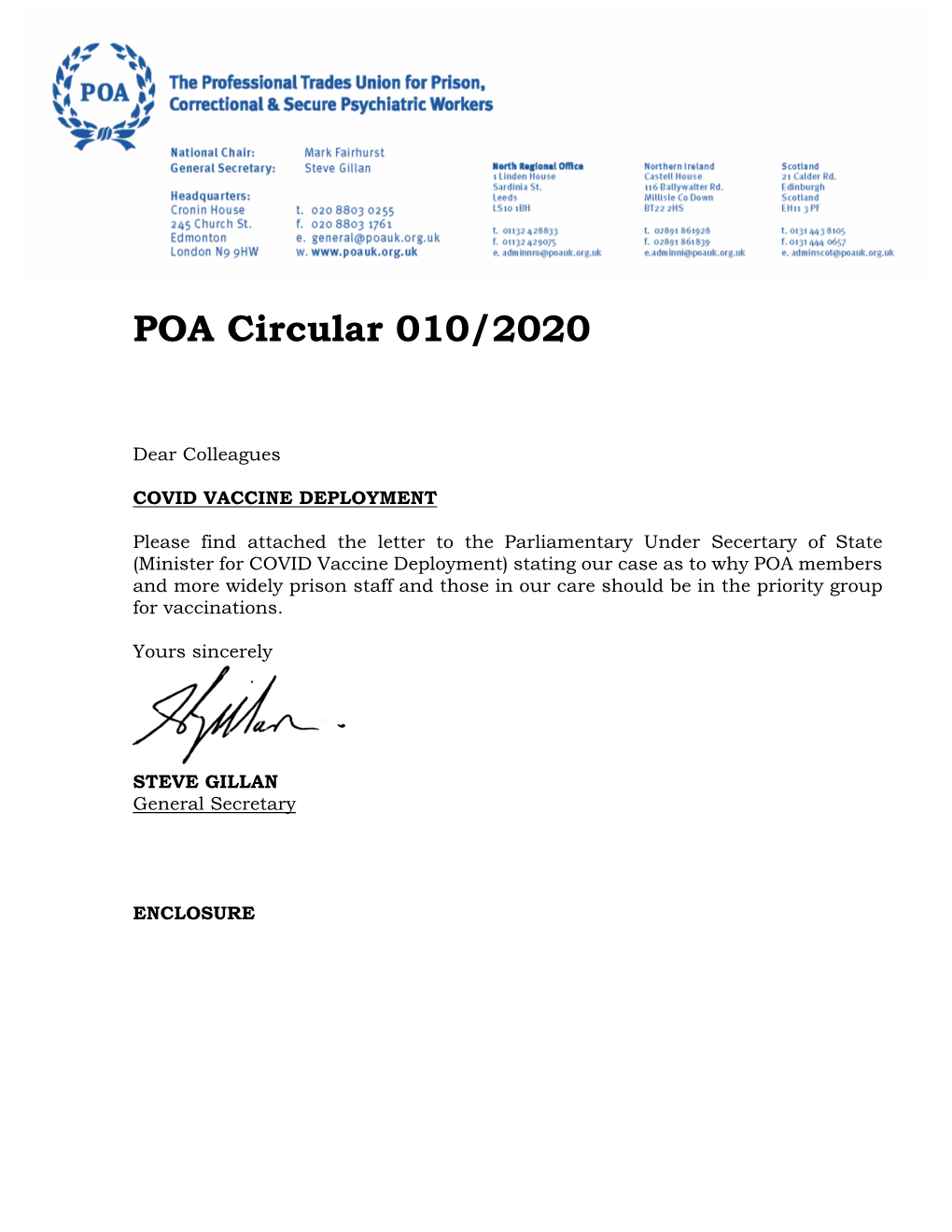 POA Circular 010 -2021