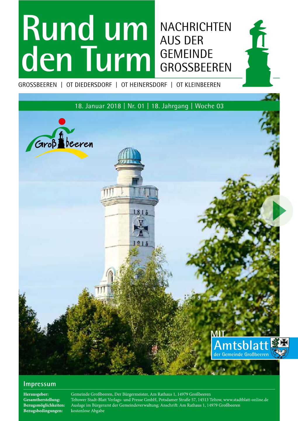 Rund Um Den Turm Nachrichten Aus Der Gemeinde Großbeeren | 18