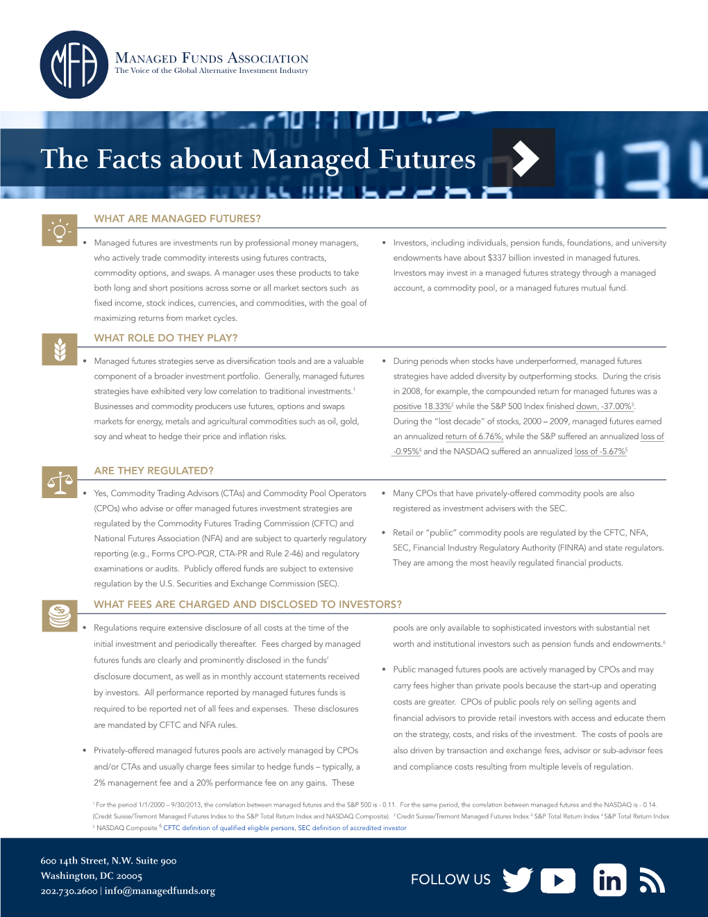 The Facts About Managed Futures