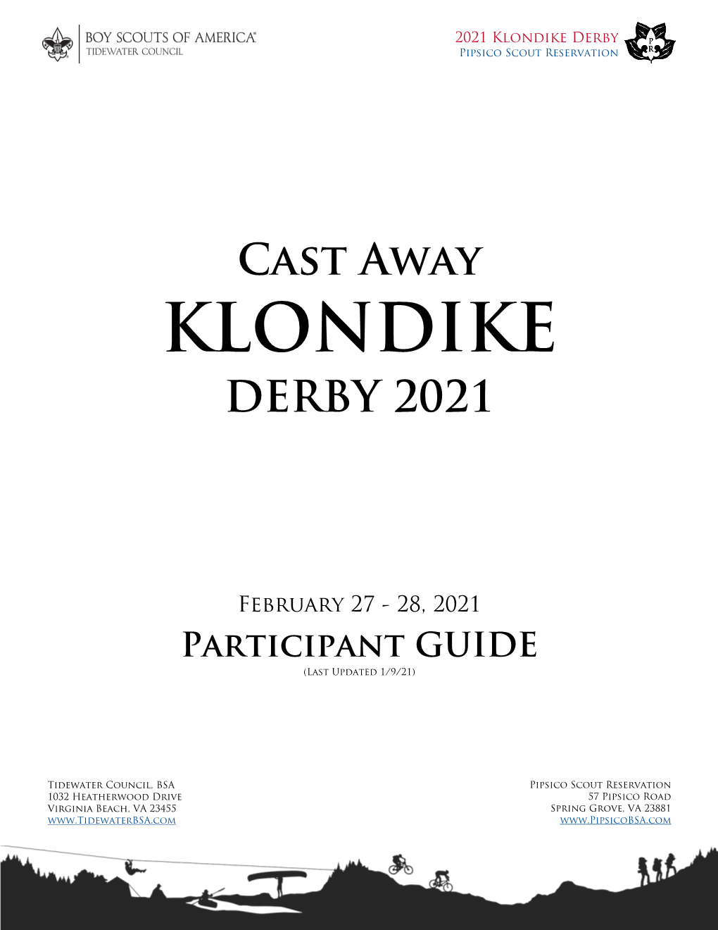 2021 Klondike Derby Pipsico Scout Reservation