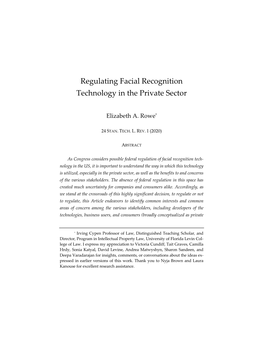 Rowe-12-04-20-Facial Recognition