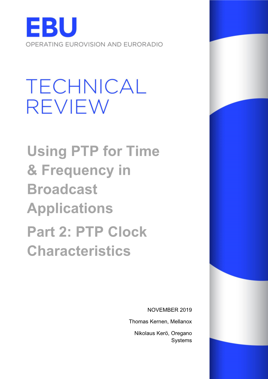 PTP Clock Characteristics