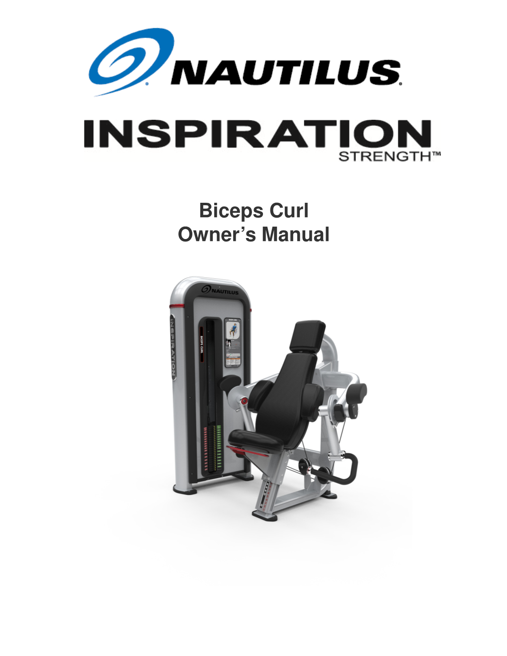 Biceps Curl Owner's Manual