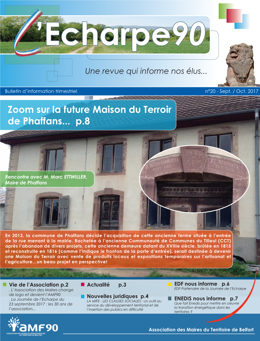 Zoom Sur La Future Maison Du Terroir De Phaffans... P.8