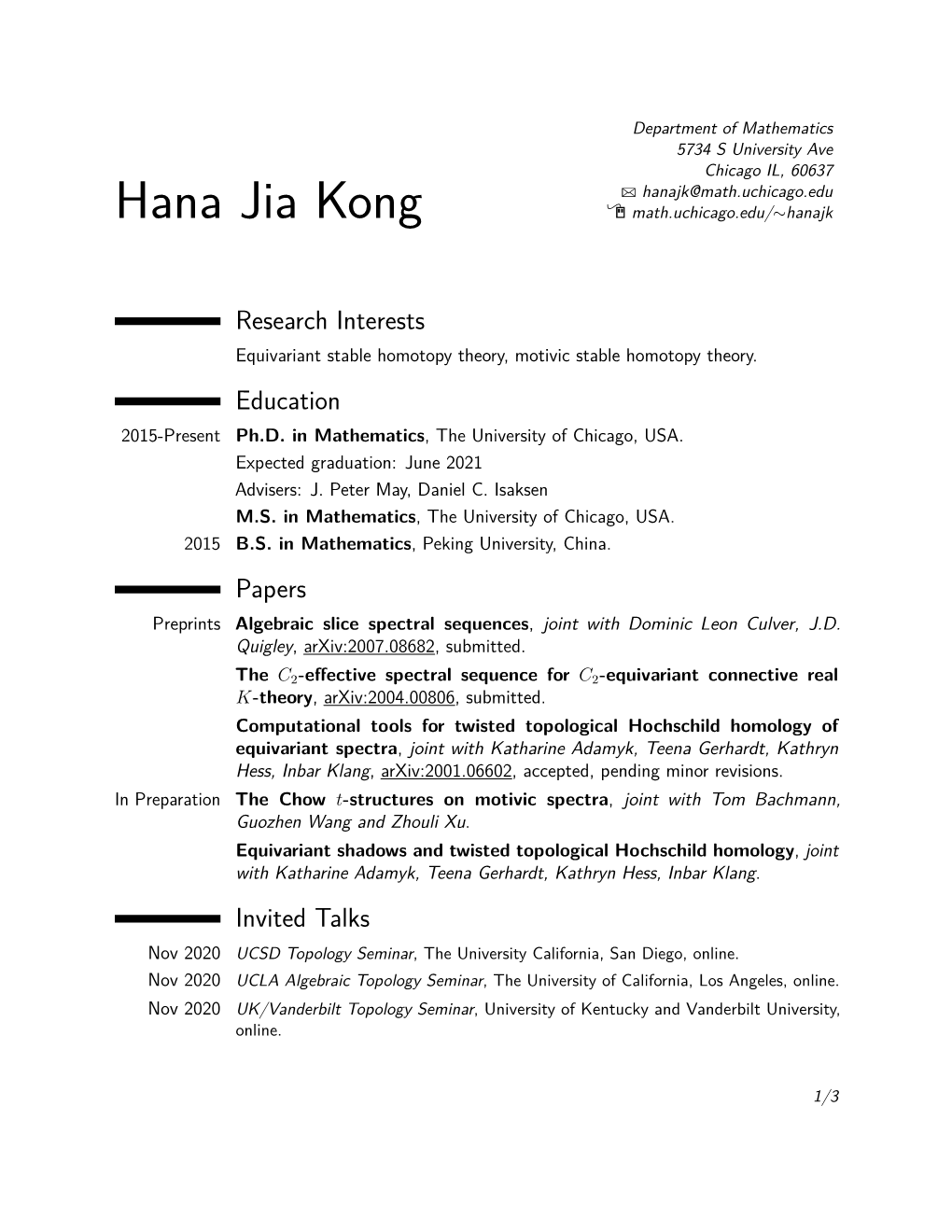 Hana Jia Kong –