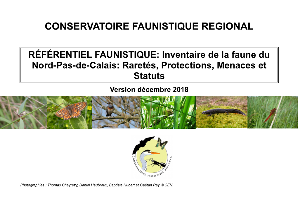 Conservatoire Faunistique Regional