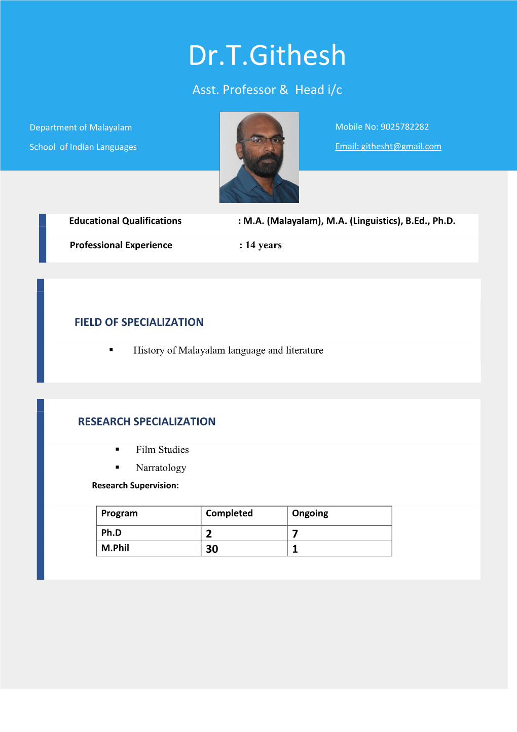 Resume Template