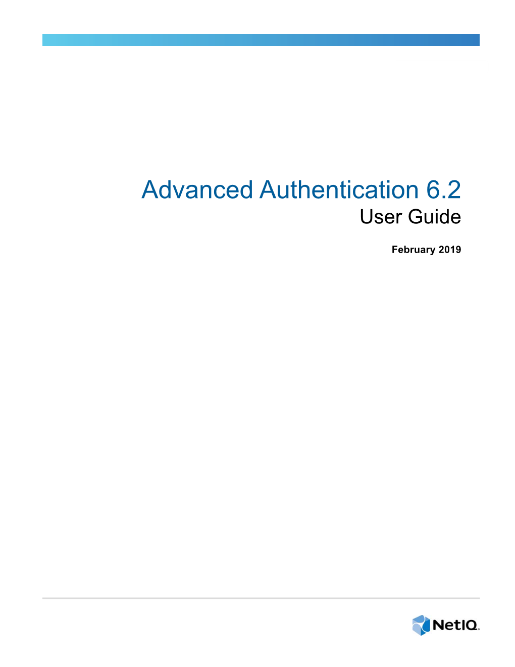 Advanced Authentication 6.2 User Guide