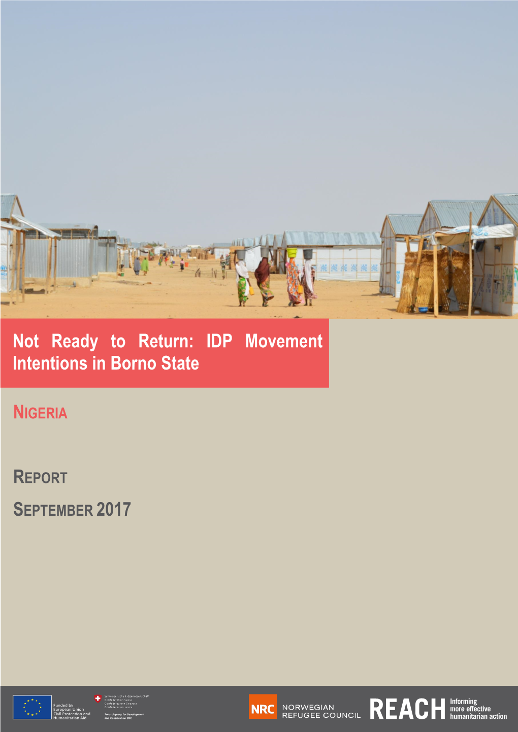 IDP Movement Intentions in Borno State