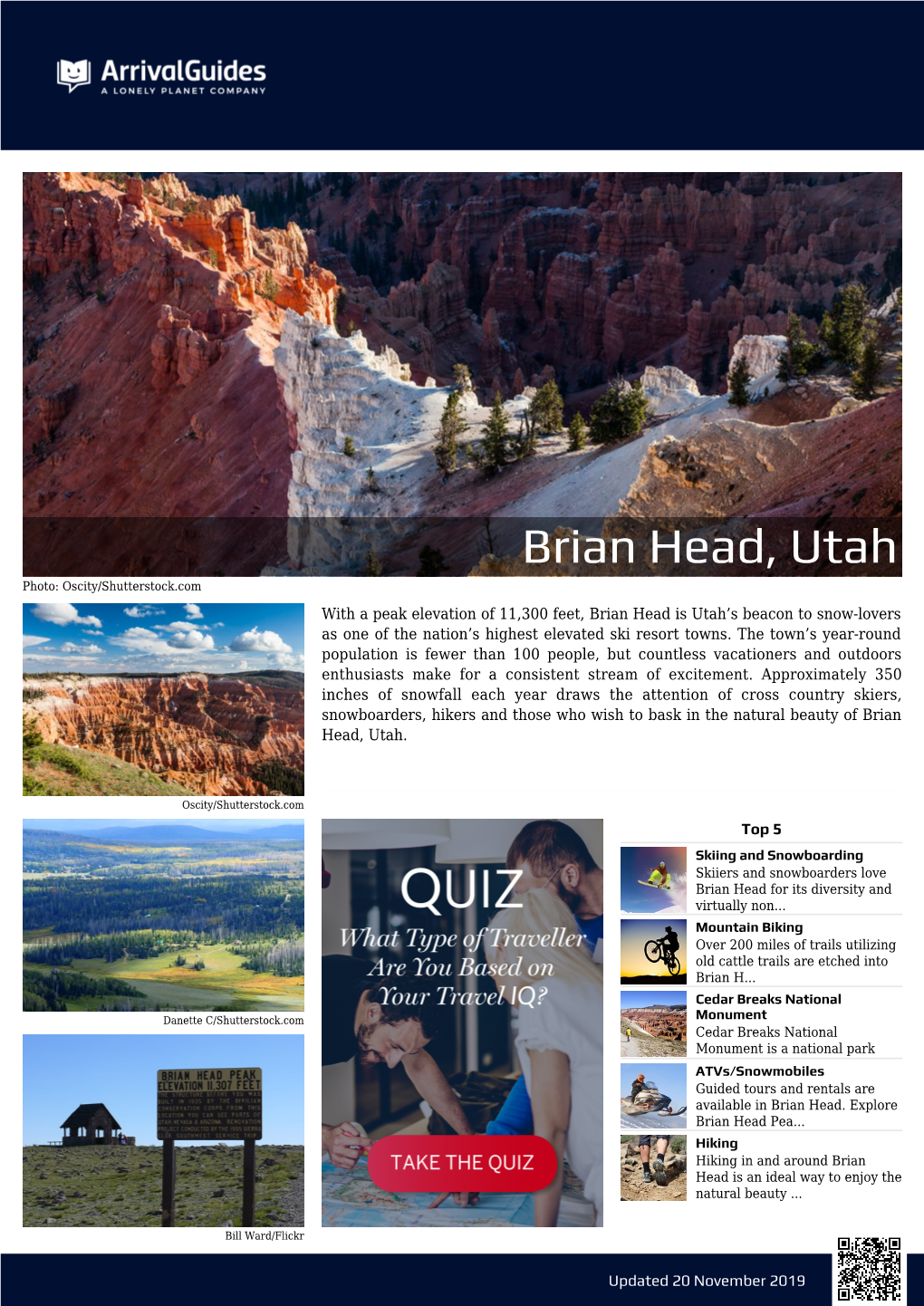 Brian Head, Utah