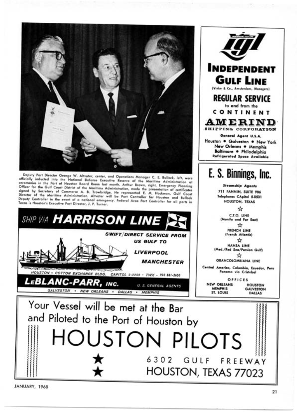 Houston Pilots 6302 Gulf Freeway Houston,Texas 77023