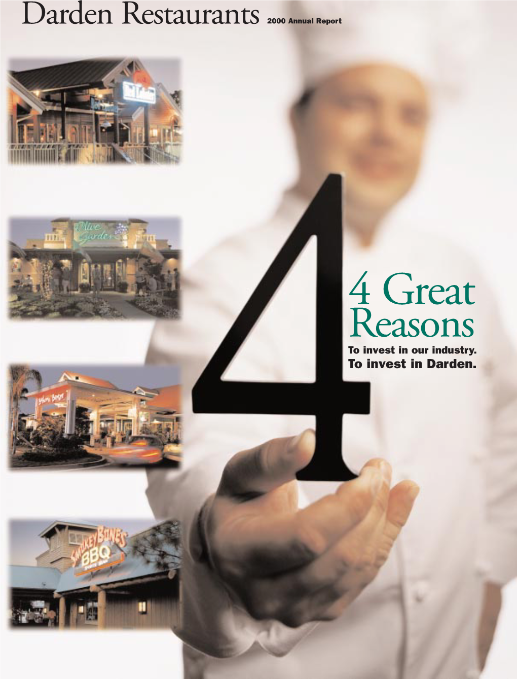 Darden Restaurants 2000 Annual Report Darden Restaurants 2000 Annual Report