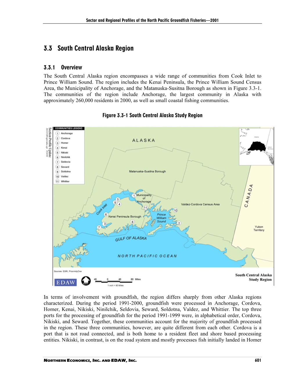 3.3 South Central Alaska Region