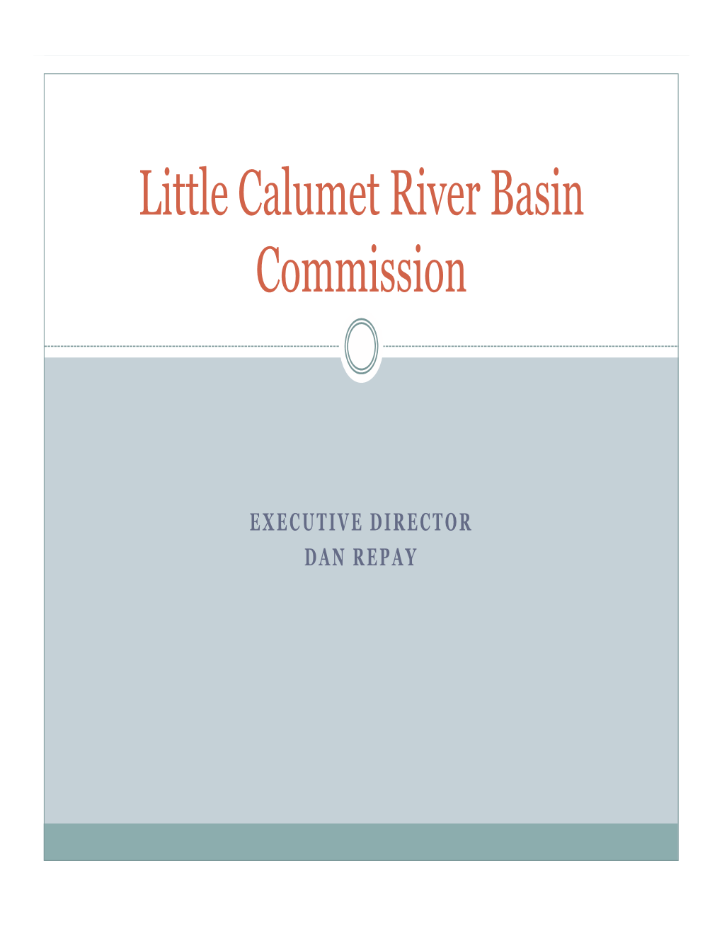 Little Calumet River Basin Commission