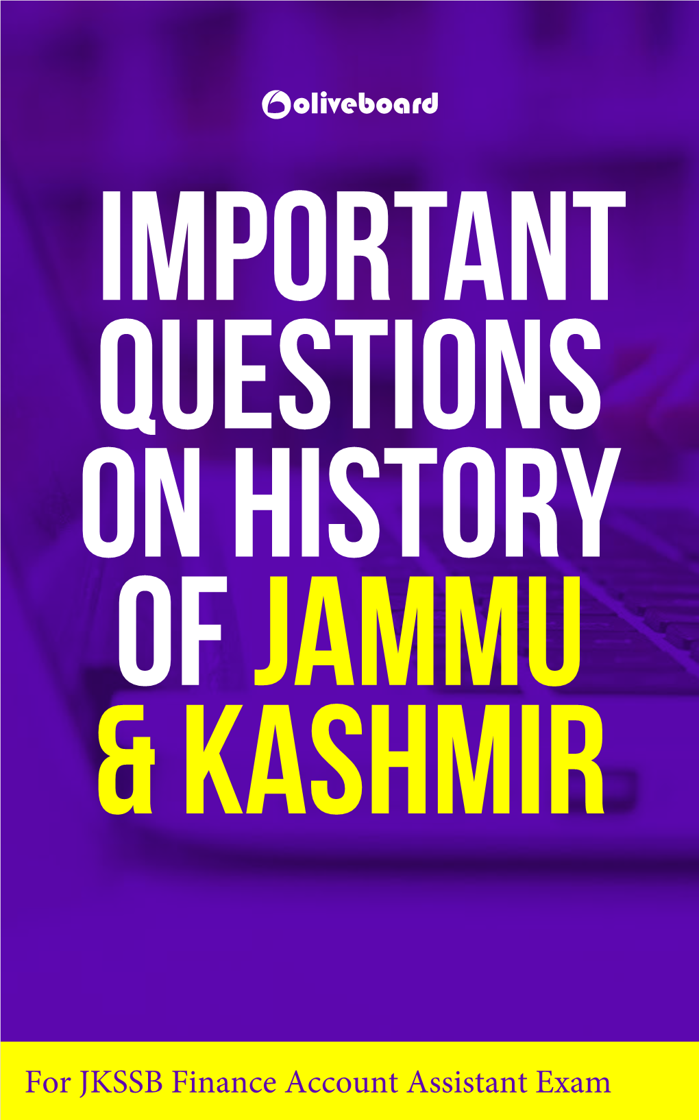 Important J&K History Questions