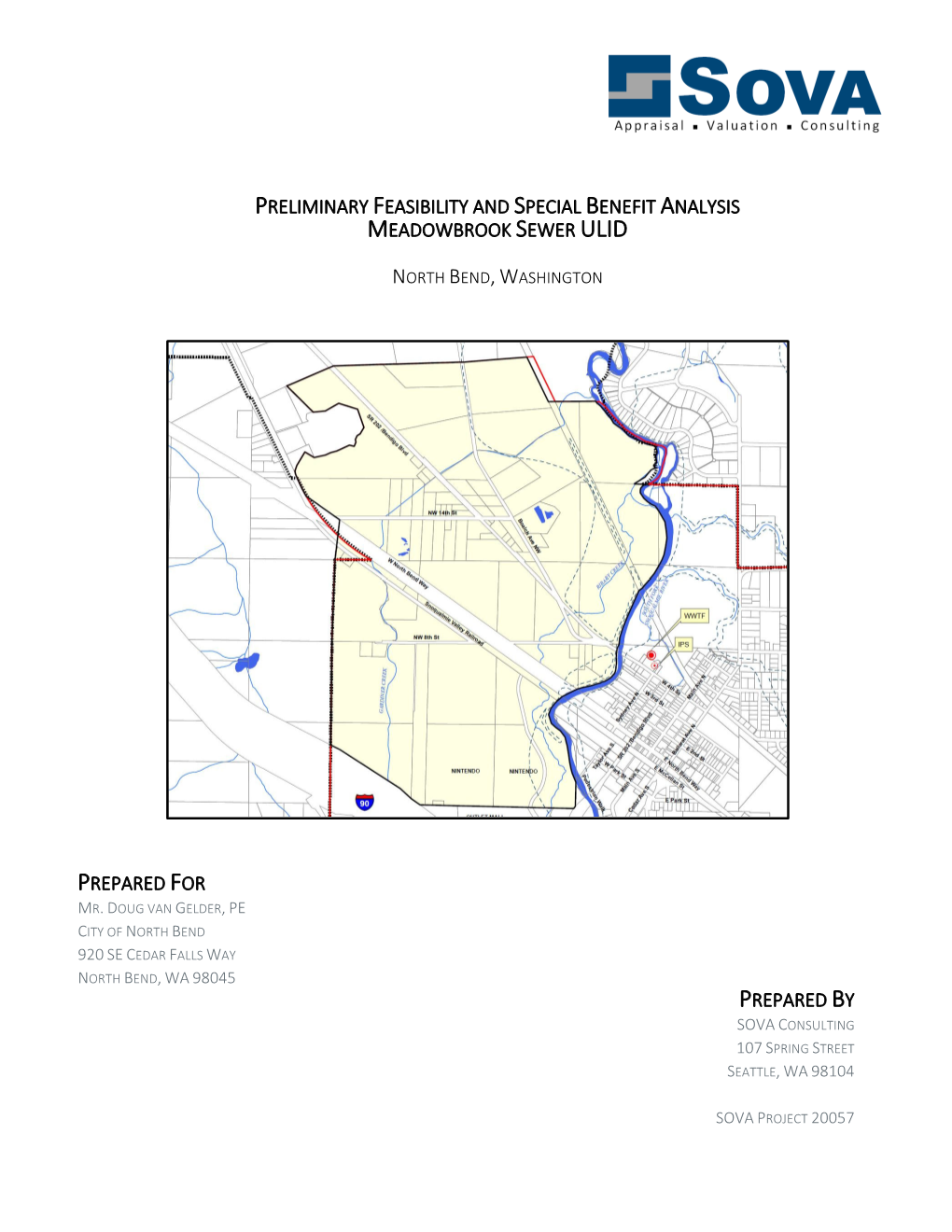 Preliminary Feasibility and Special Benefit Analysis Meadowbrook Sewer Ulid