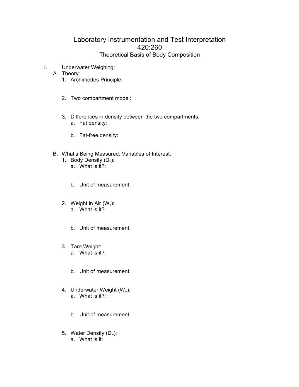 L3 Body Composition Outline