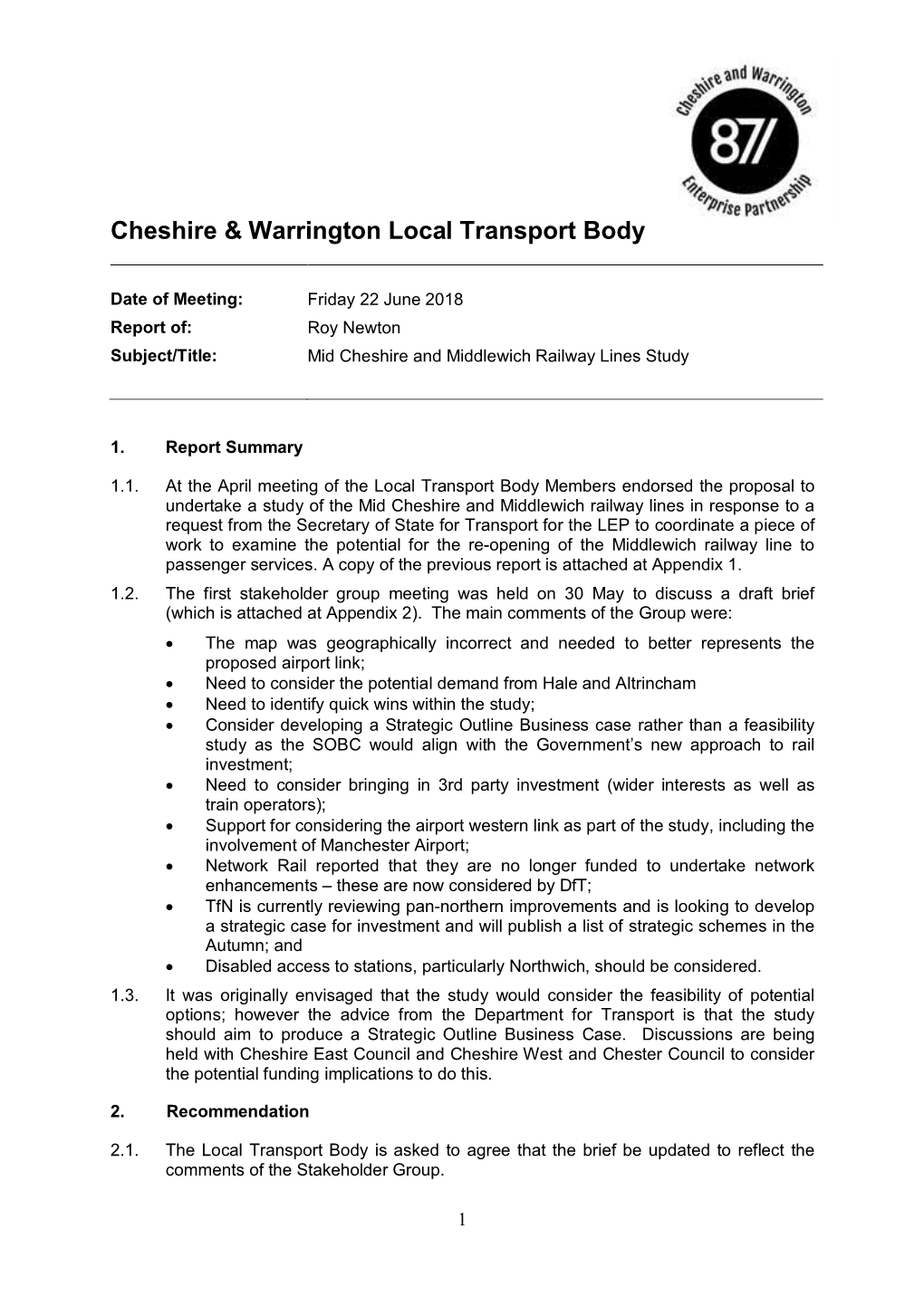 Mid-Cheshire and Middlewich Railway