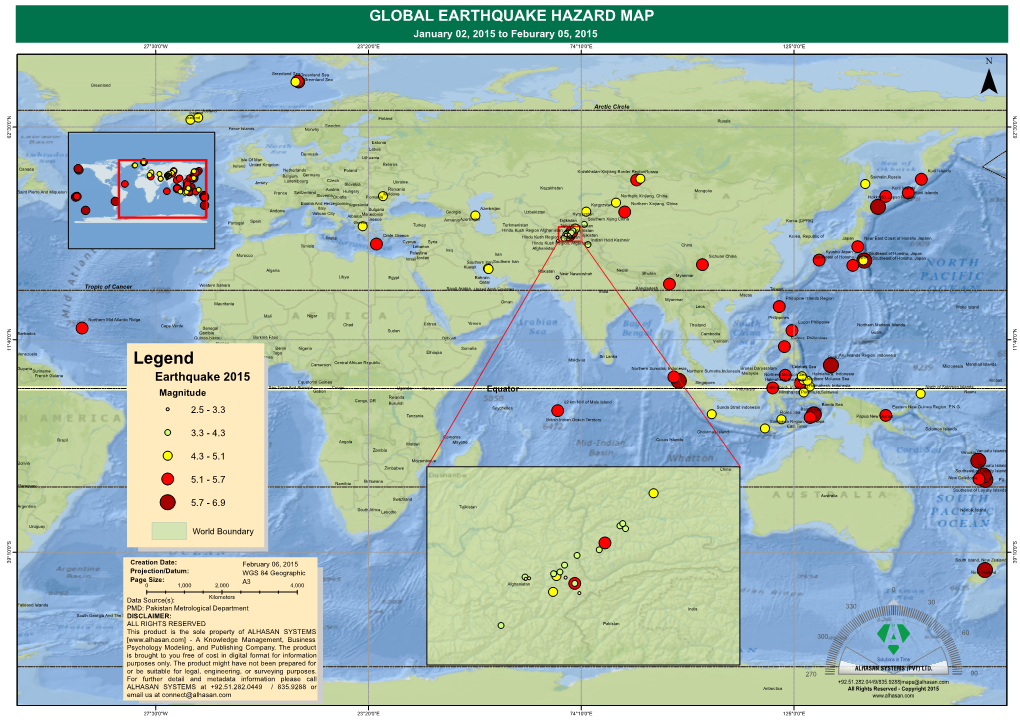 Global Earthquake Map.Pdf (PDF | 3.58