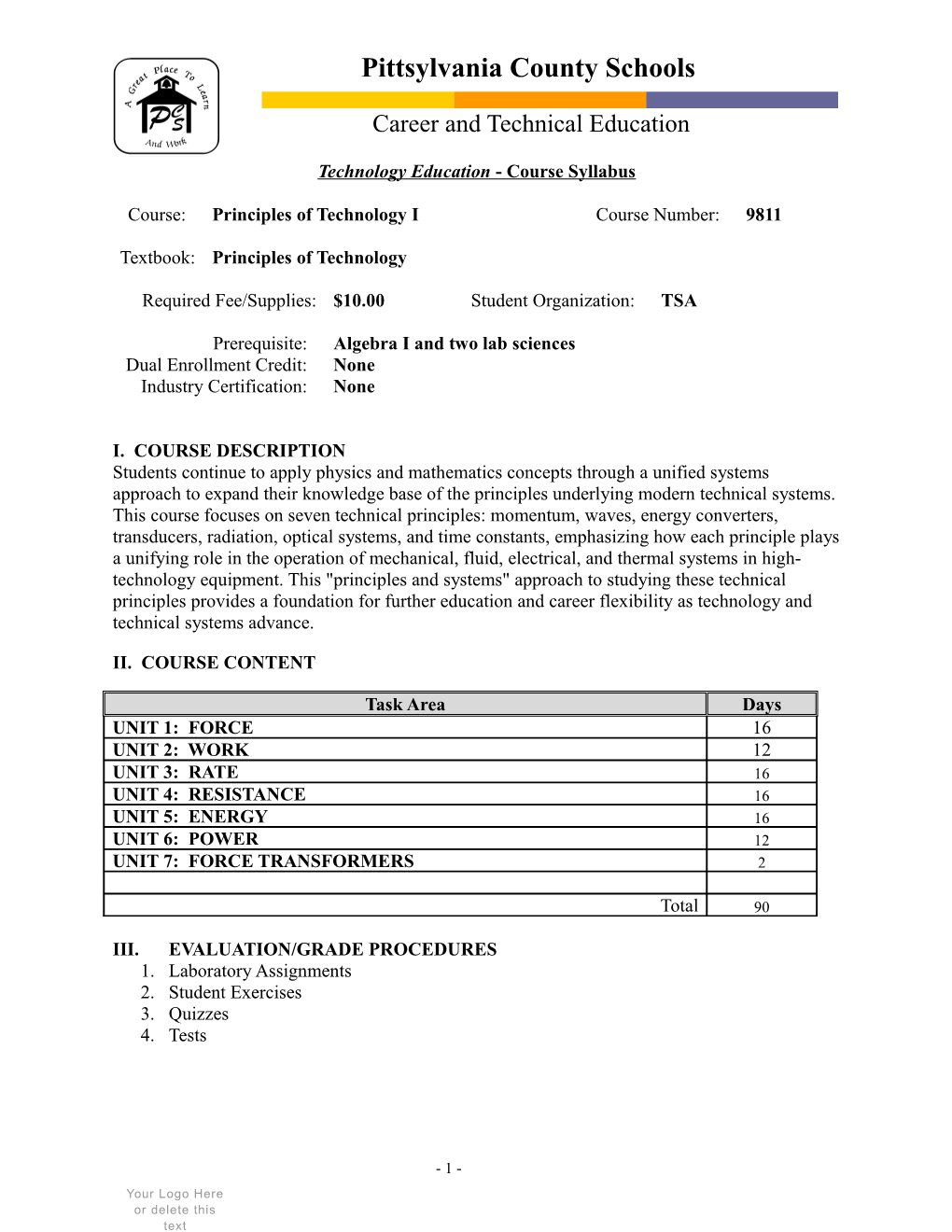 Agricultural Education Course Syllabus s2