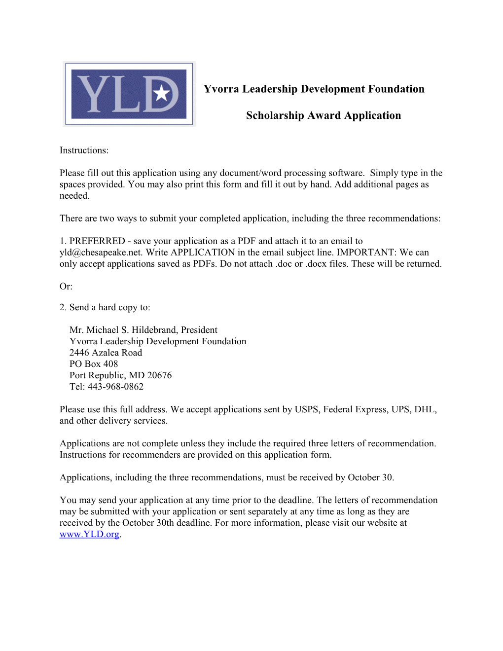 Yvorra Leadership Development Foundation