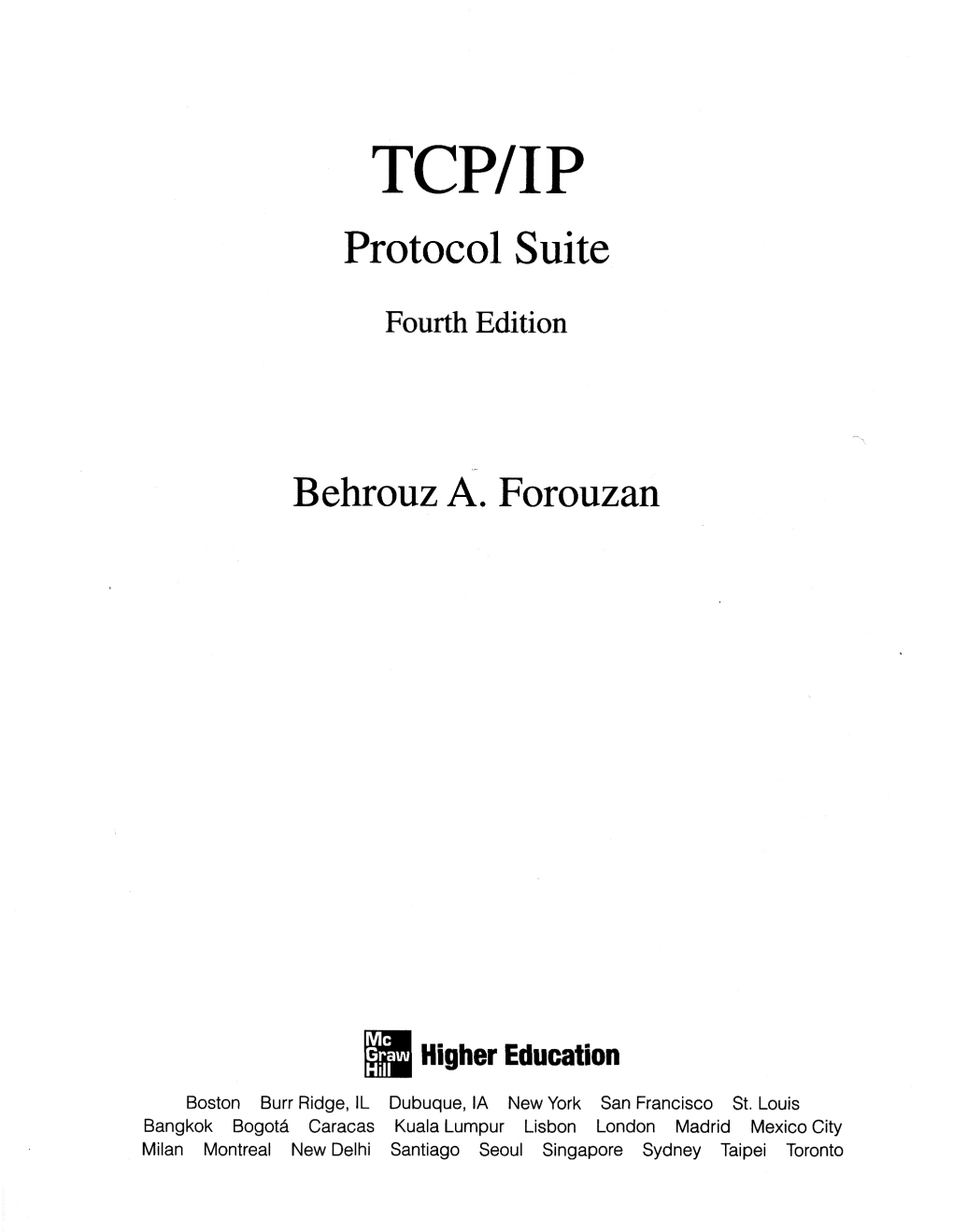 TCP/IP Protocol Suite