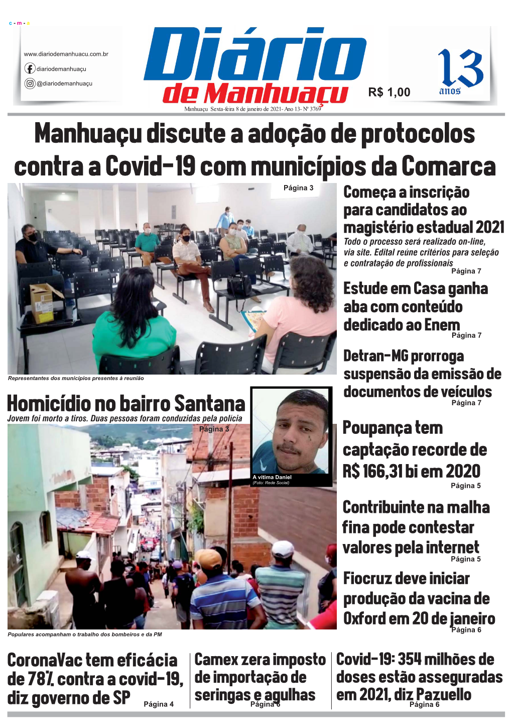 Manhuaçu Discute a Adoção De Protocolos Contra a Covid-19 Com