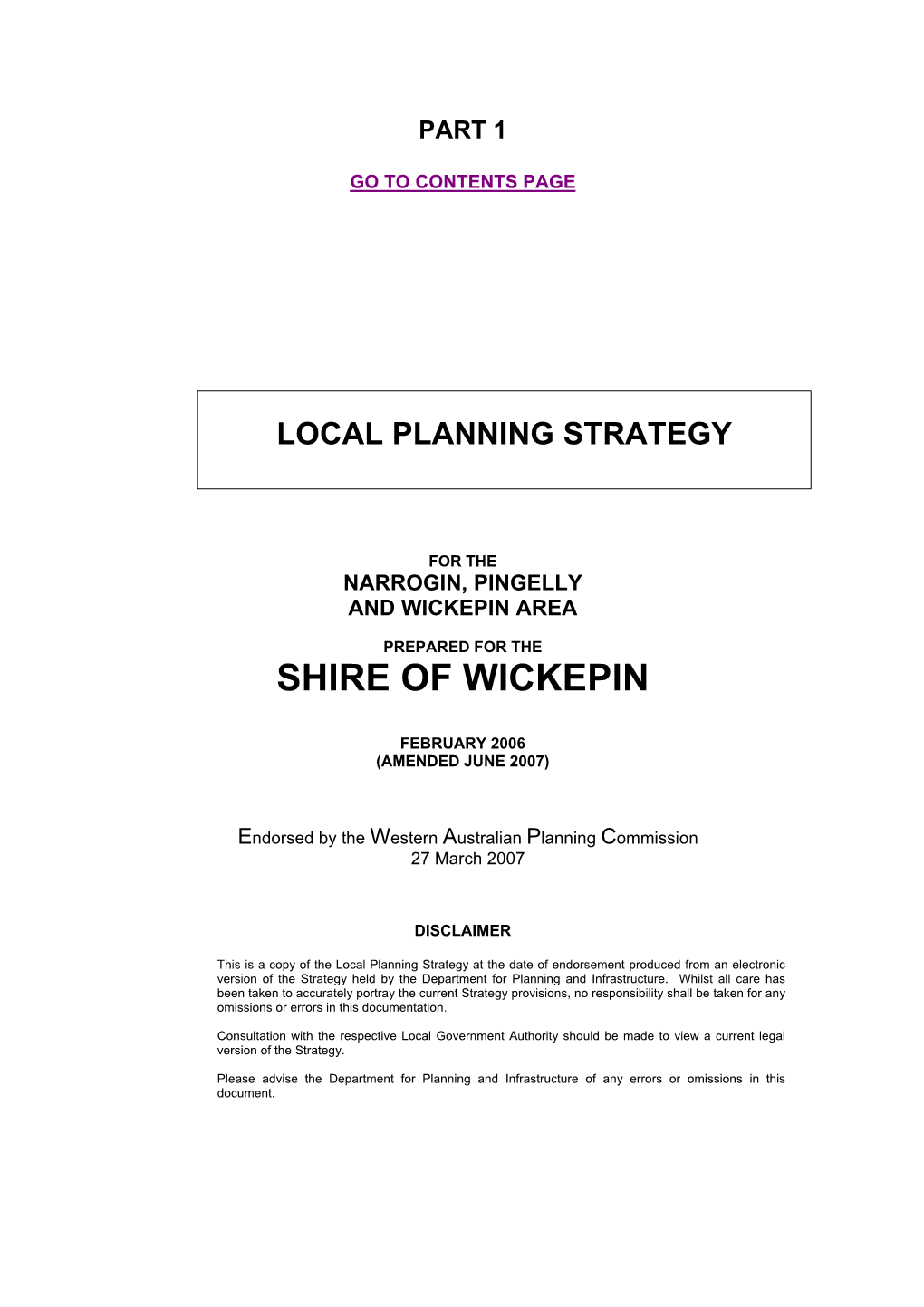 Shire of Wickepin