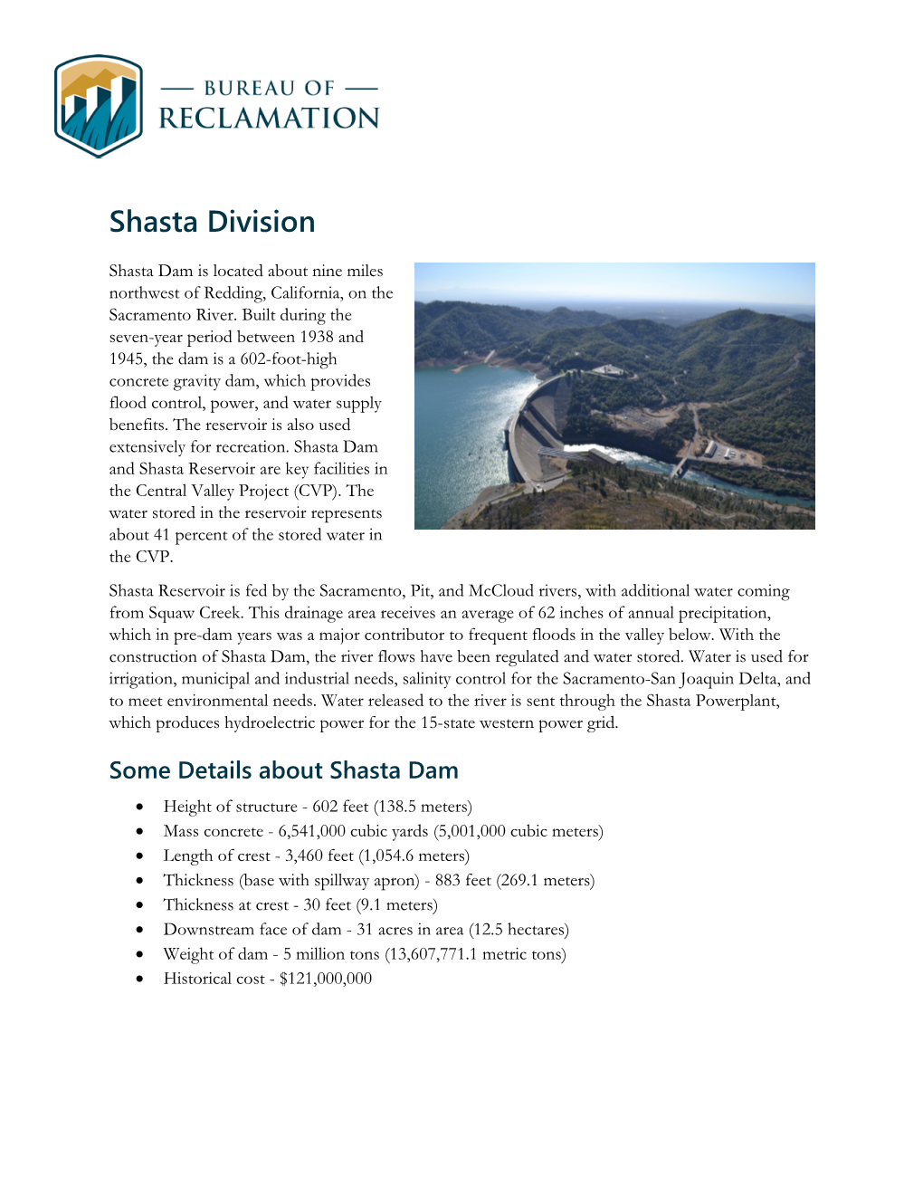 Shasta Division