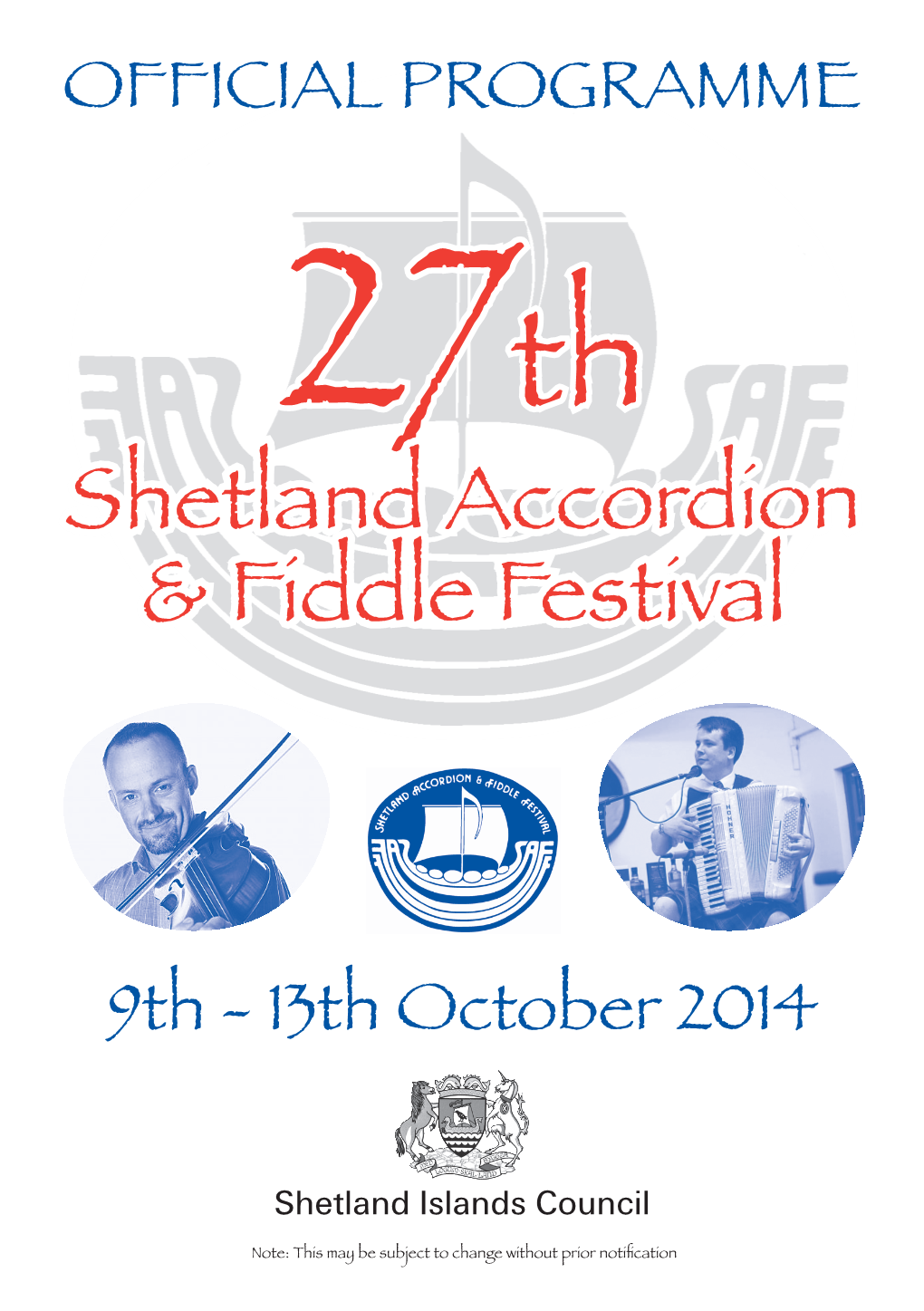 Shetland Accordion & Fiddle Festival