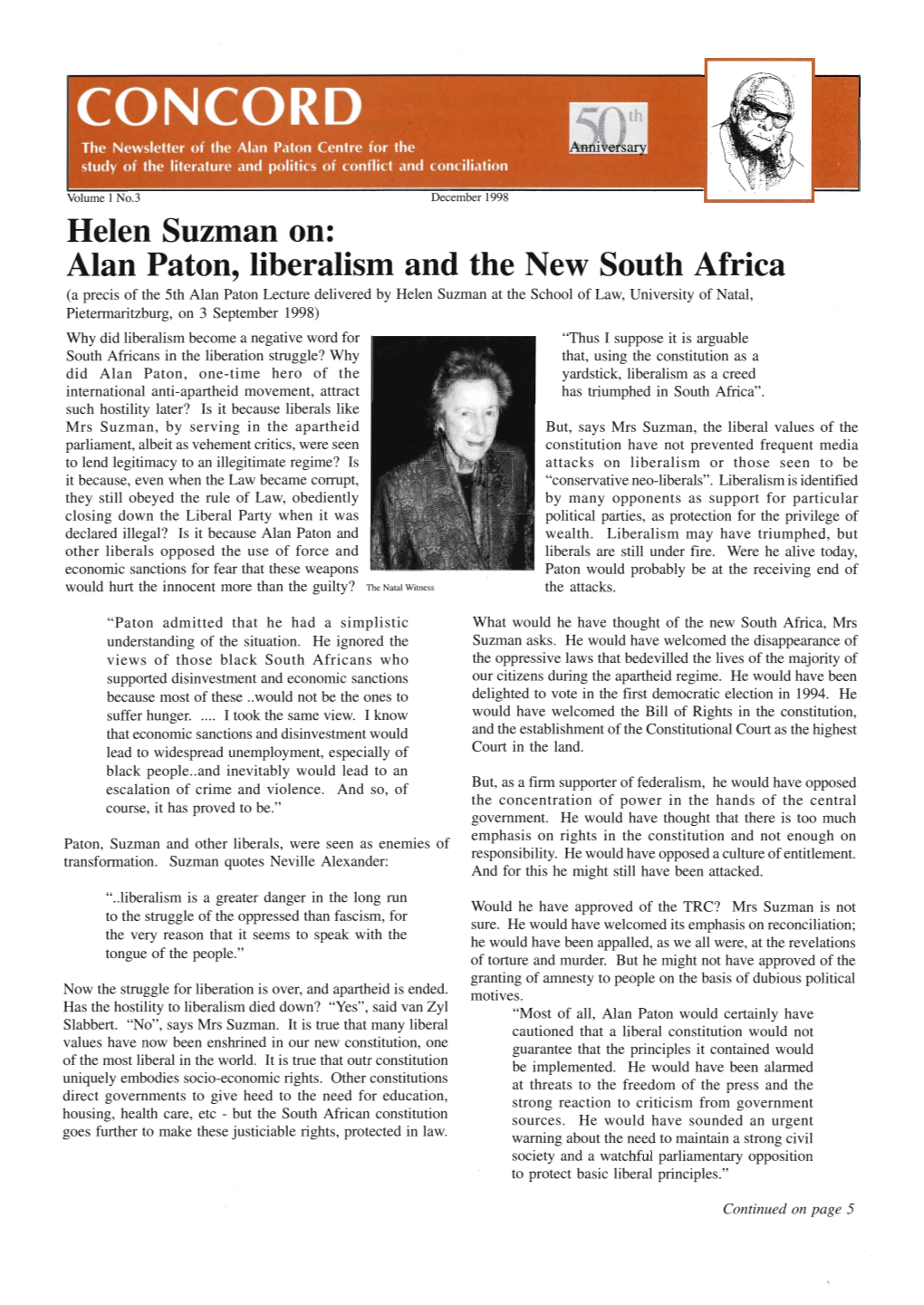 Helen Suzman On