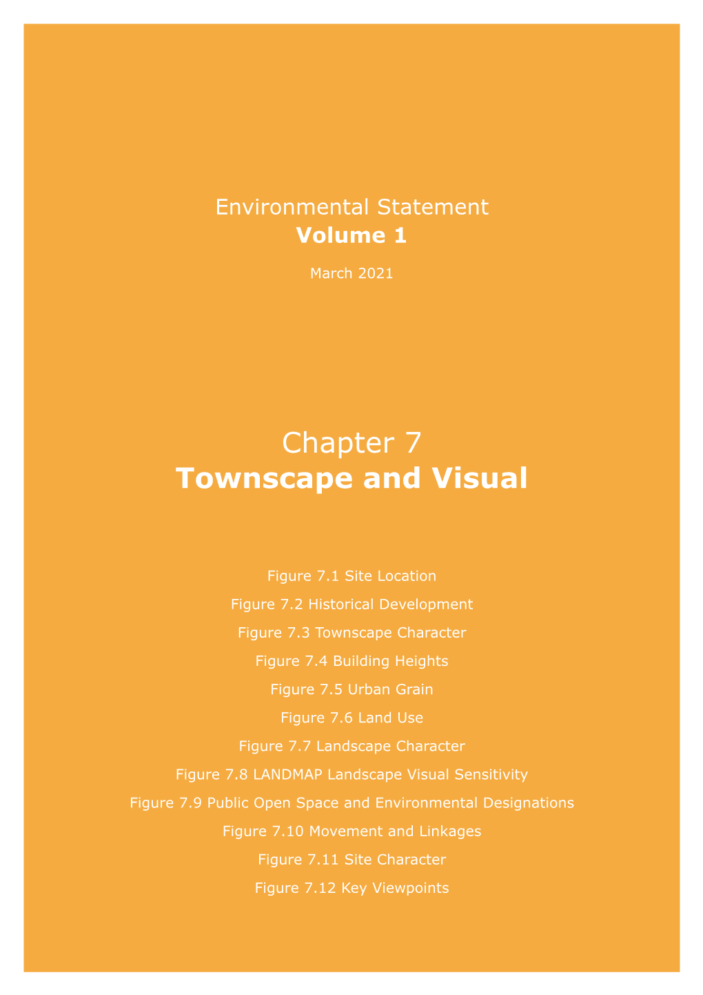 Chapter 7 Townscape and Visual