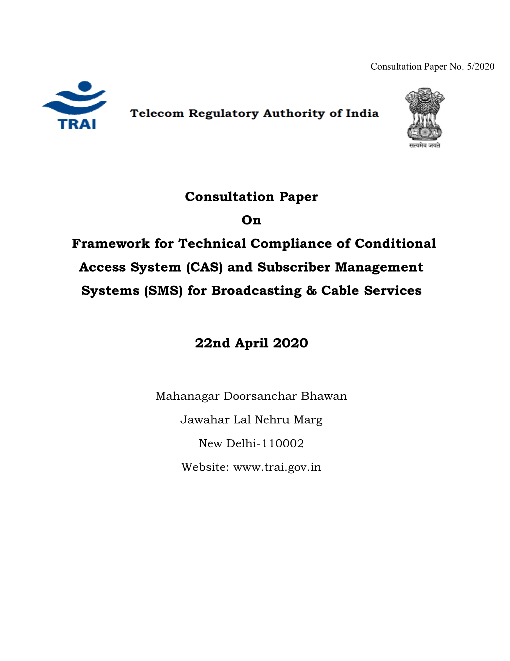 (CAS) and Subscriber Management Systems (SMS) for Broadcasting & Cable Services