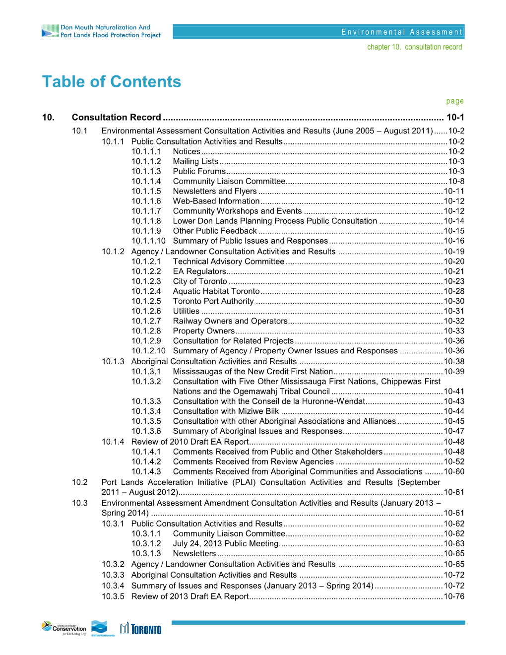 Chapter 10: Consultation Record