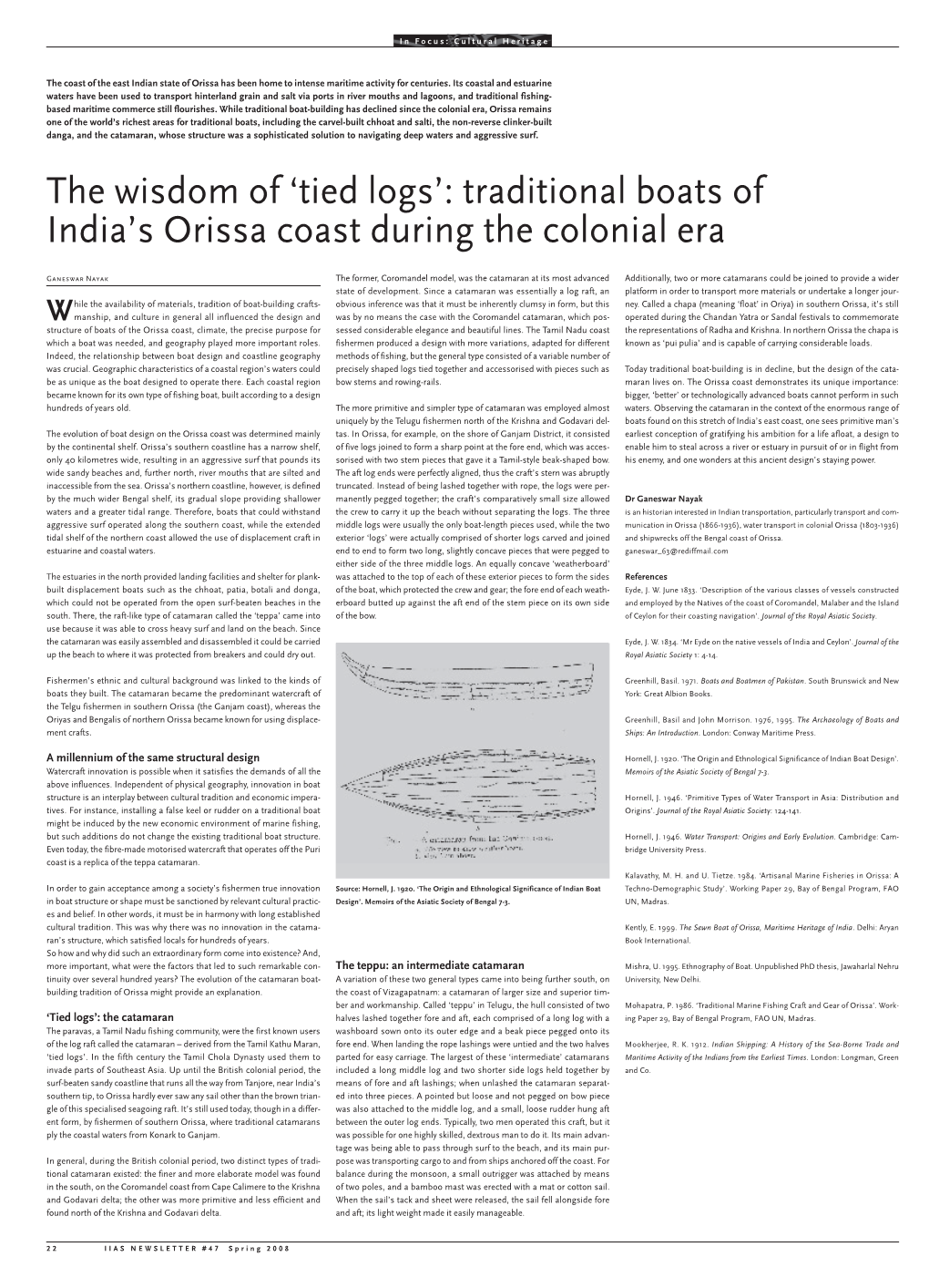 Traditional Boats of India's Orissa Coast During the Colonial