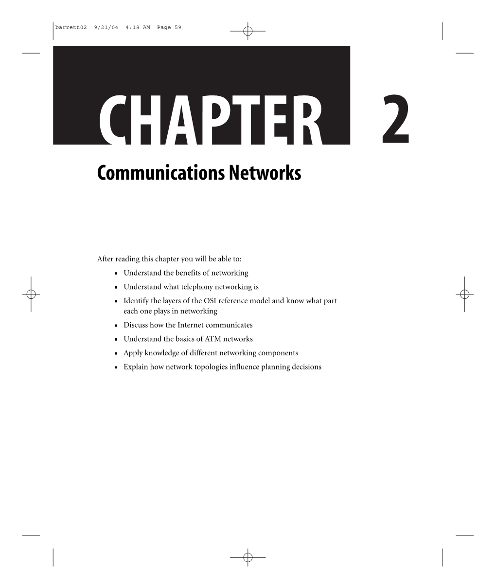 Communications Networks