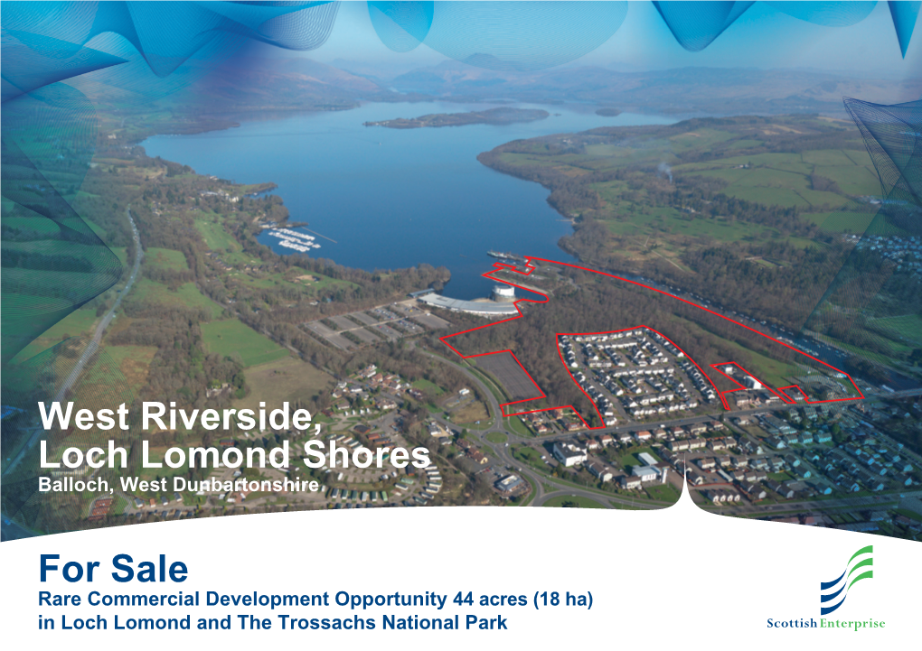 West Riverside, Loch Lomond Shores for Sale