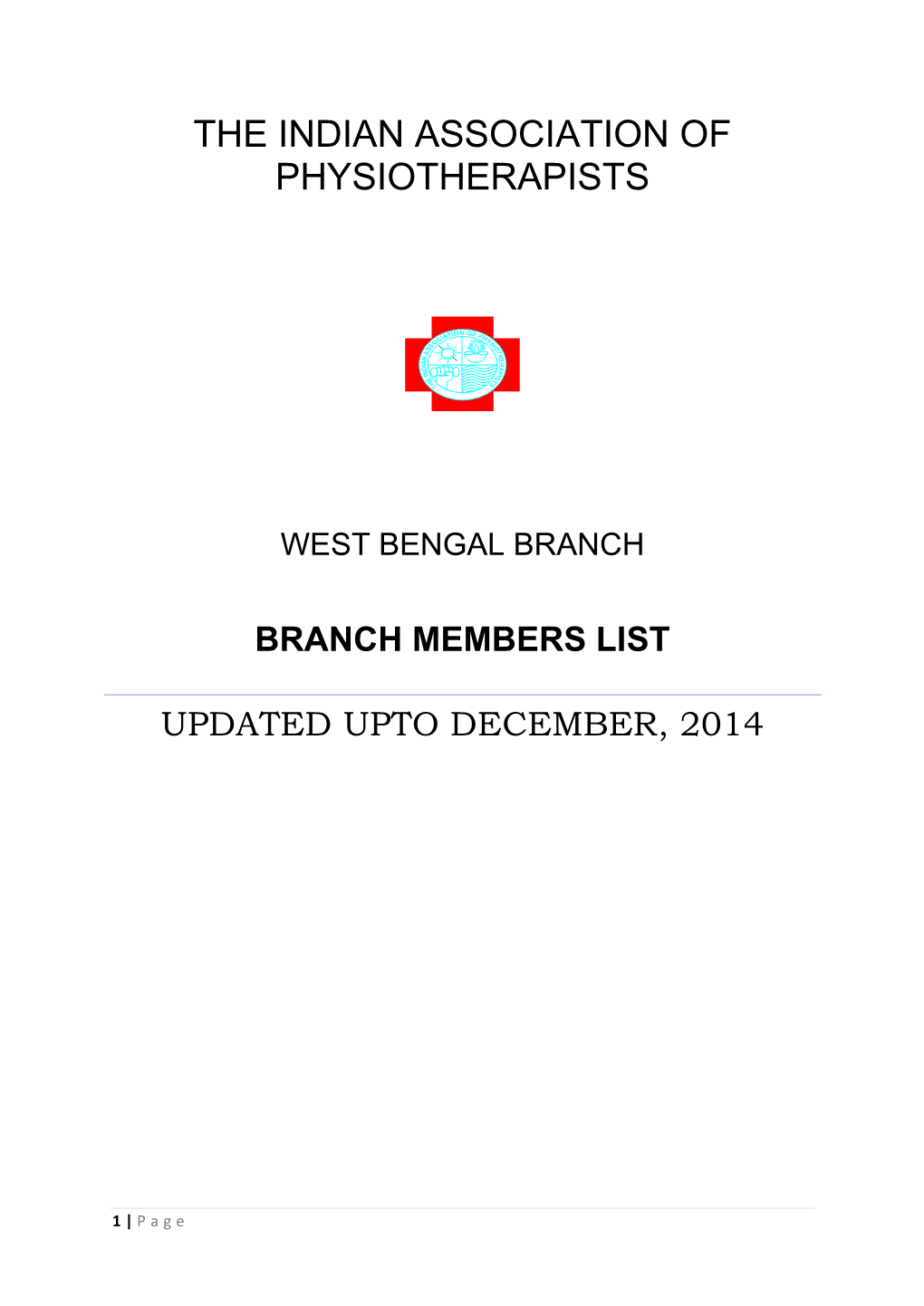 Branch Members List